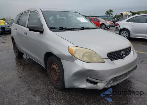 2004 Toyota Matrix Std из США, поврежденный, VIN 2T1KR32E74C211507